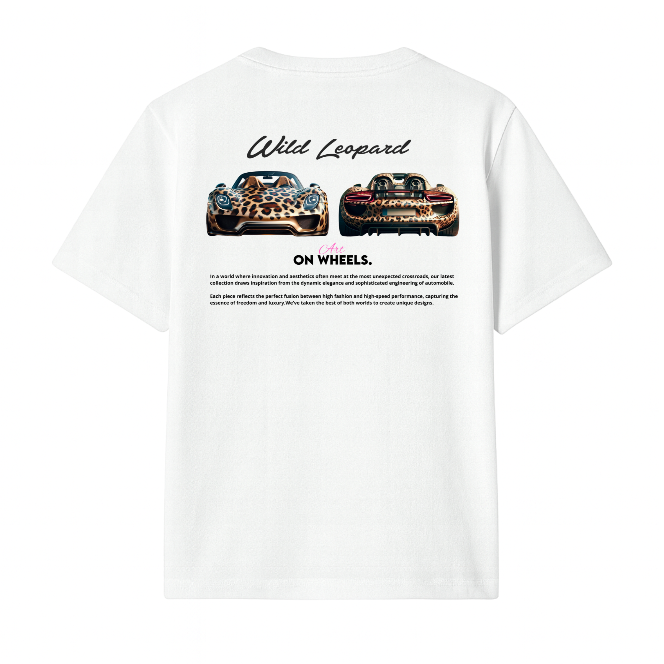 Wild leopard tee
