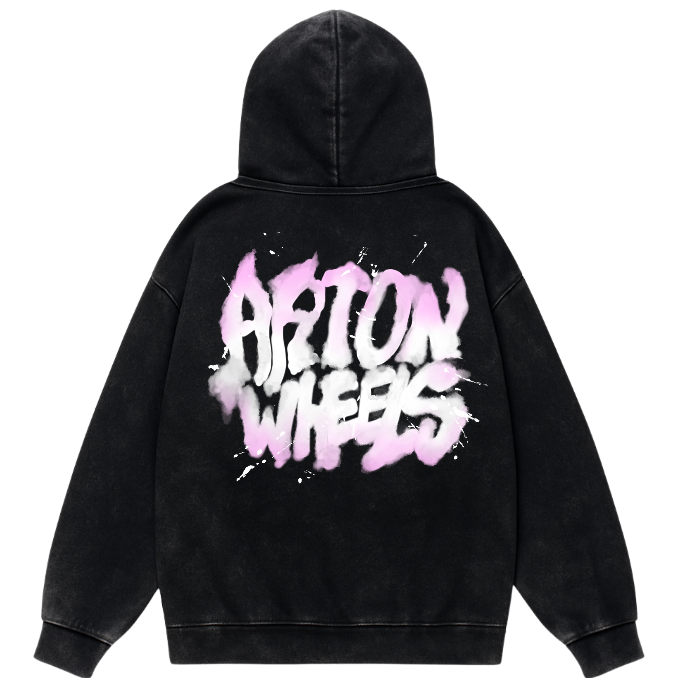 ARTONWHEELS Graff washed hoodie