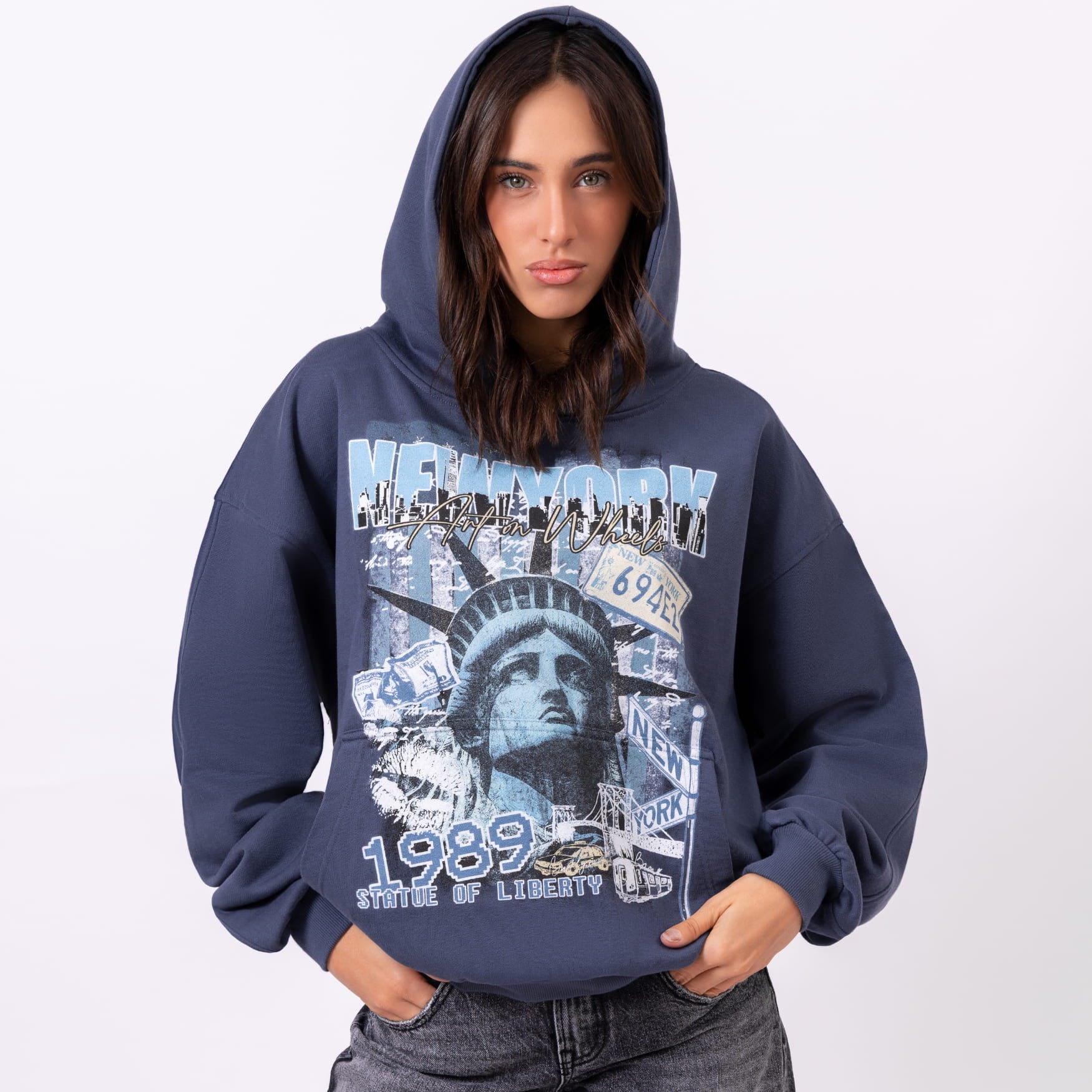 Blue NYC Hoodie