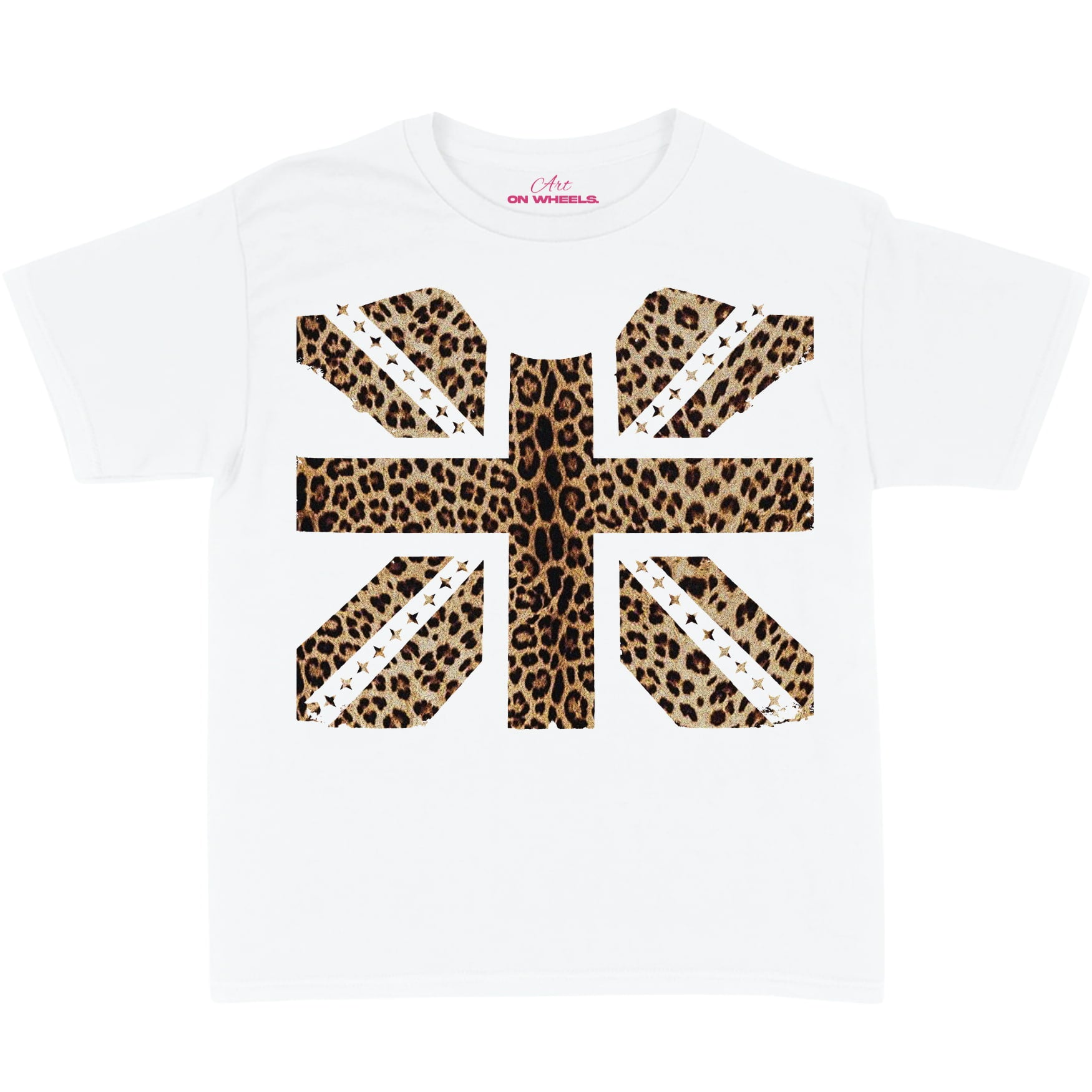 Leopard Flag Baby Tee
