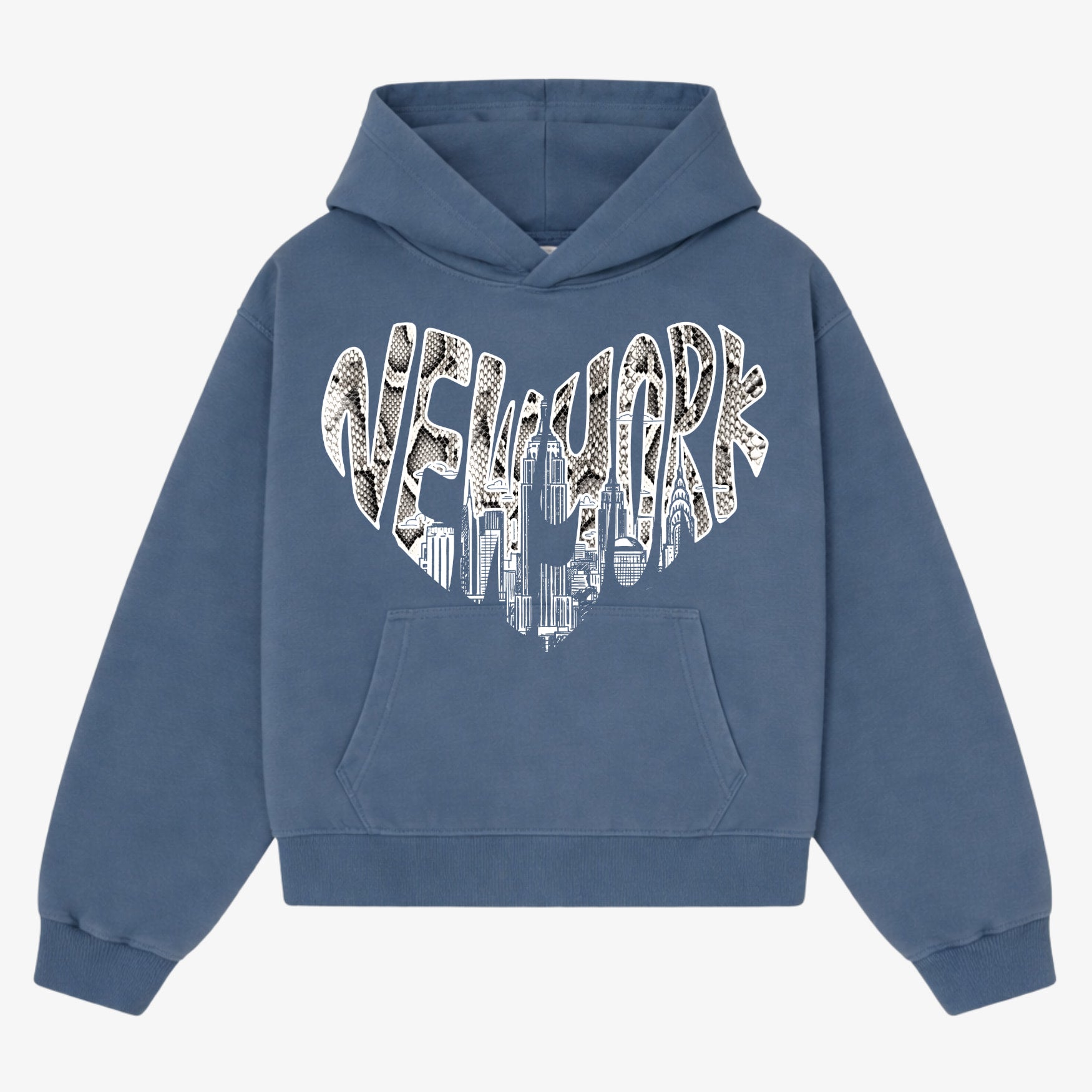 Blue Python Love Hoodie
