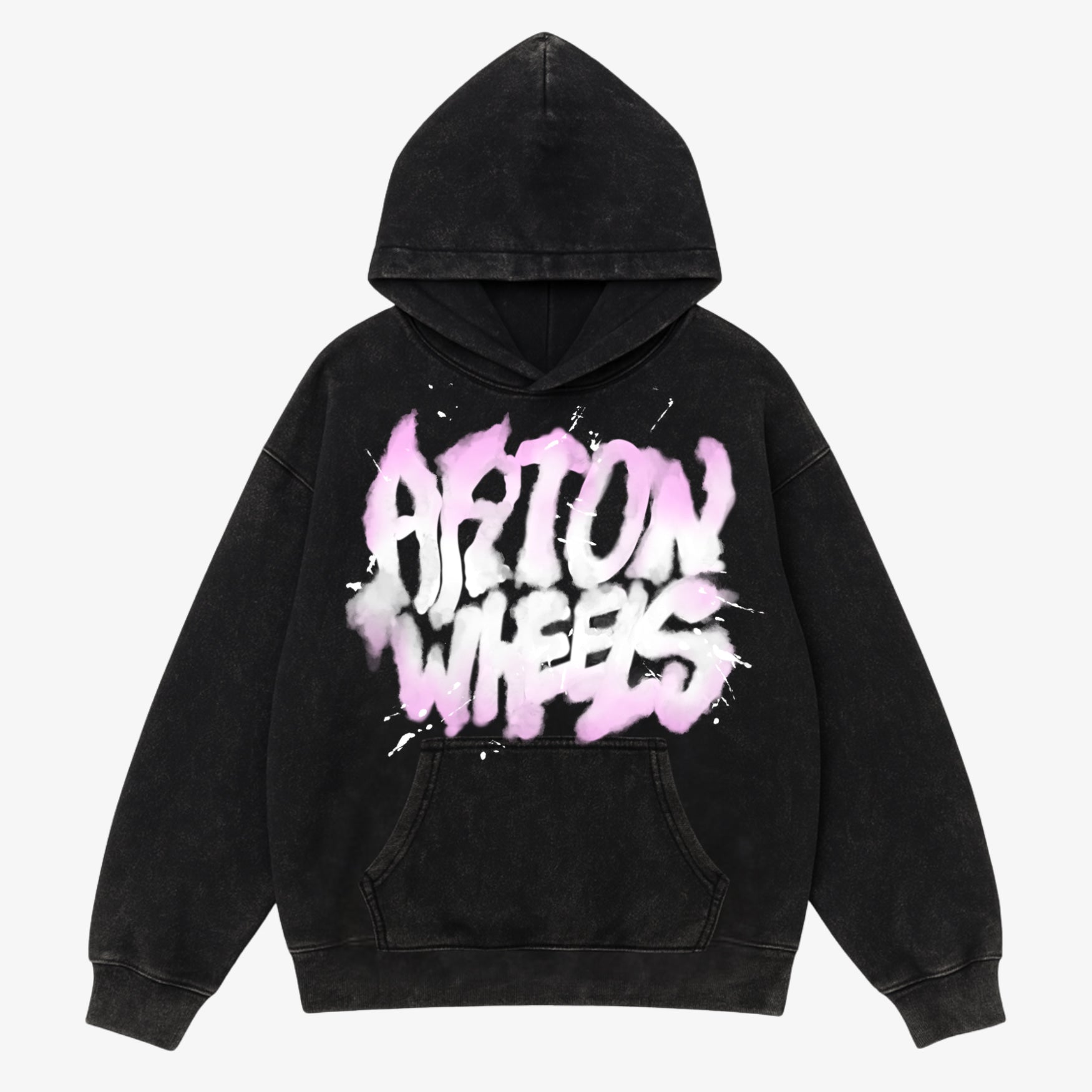 ARTONWHEELS Graff washed hoodie