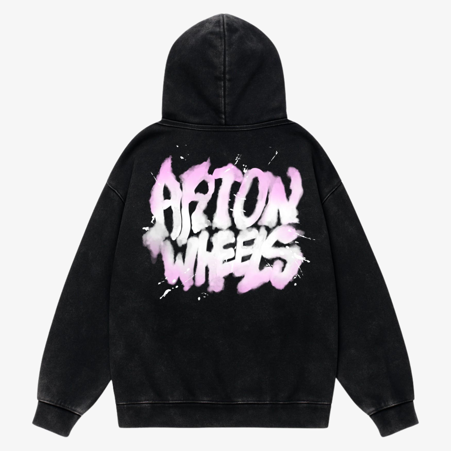 ARTONWHEELS Graff washed hoodie
