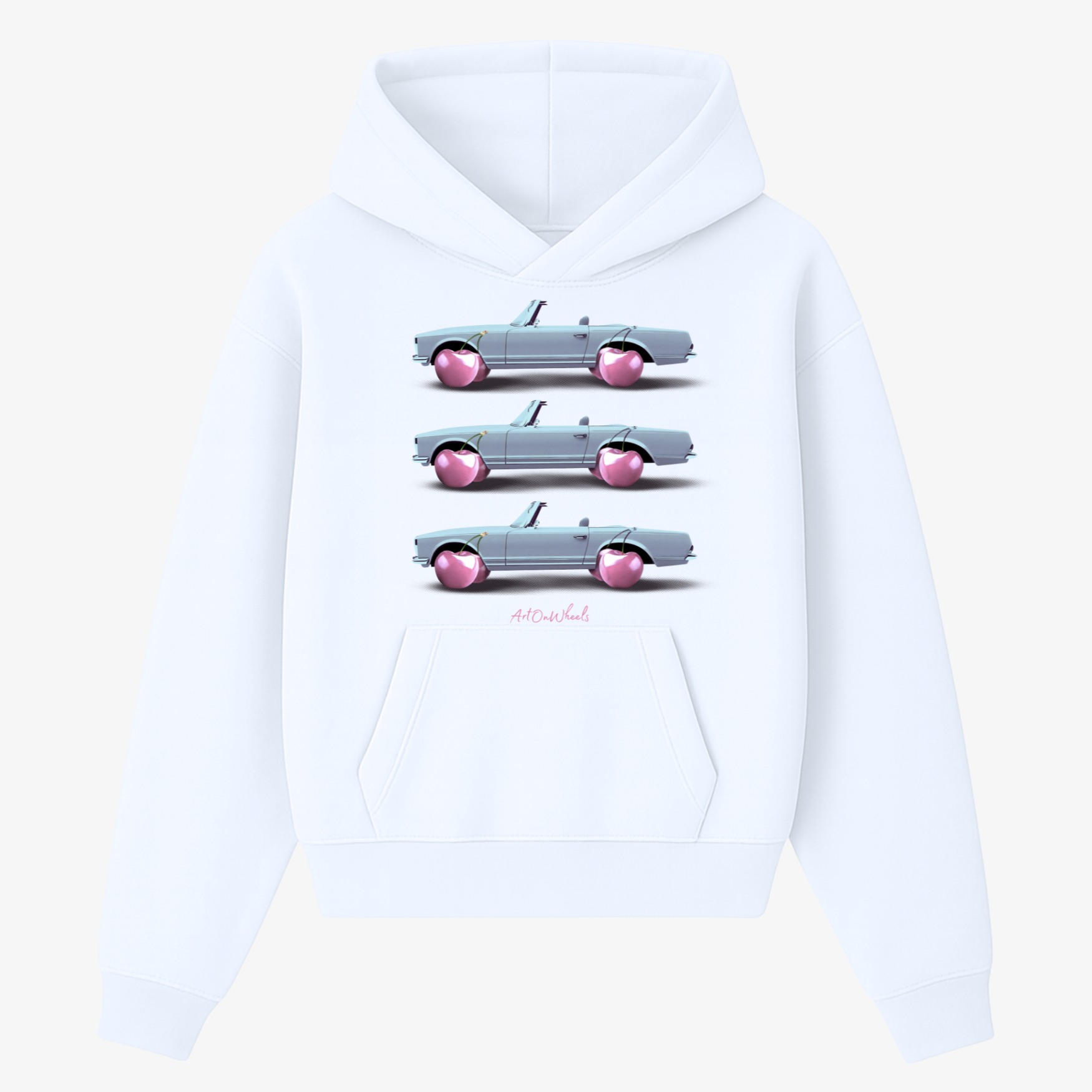 Blue Cherry Ride Hoodie
