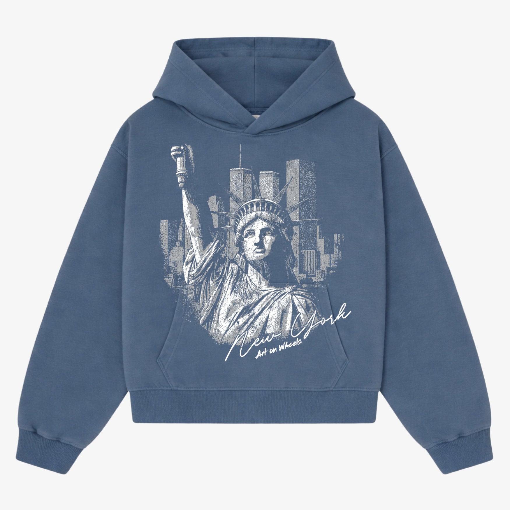 Blue NYC dream hoodie