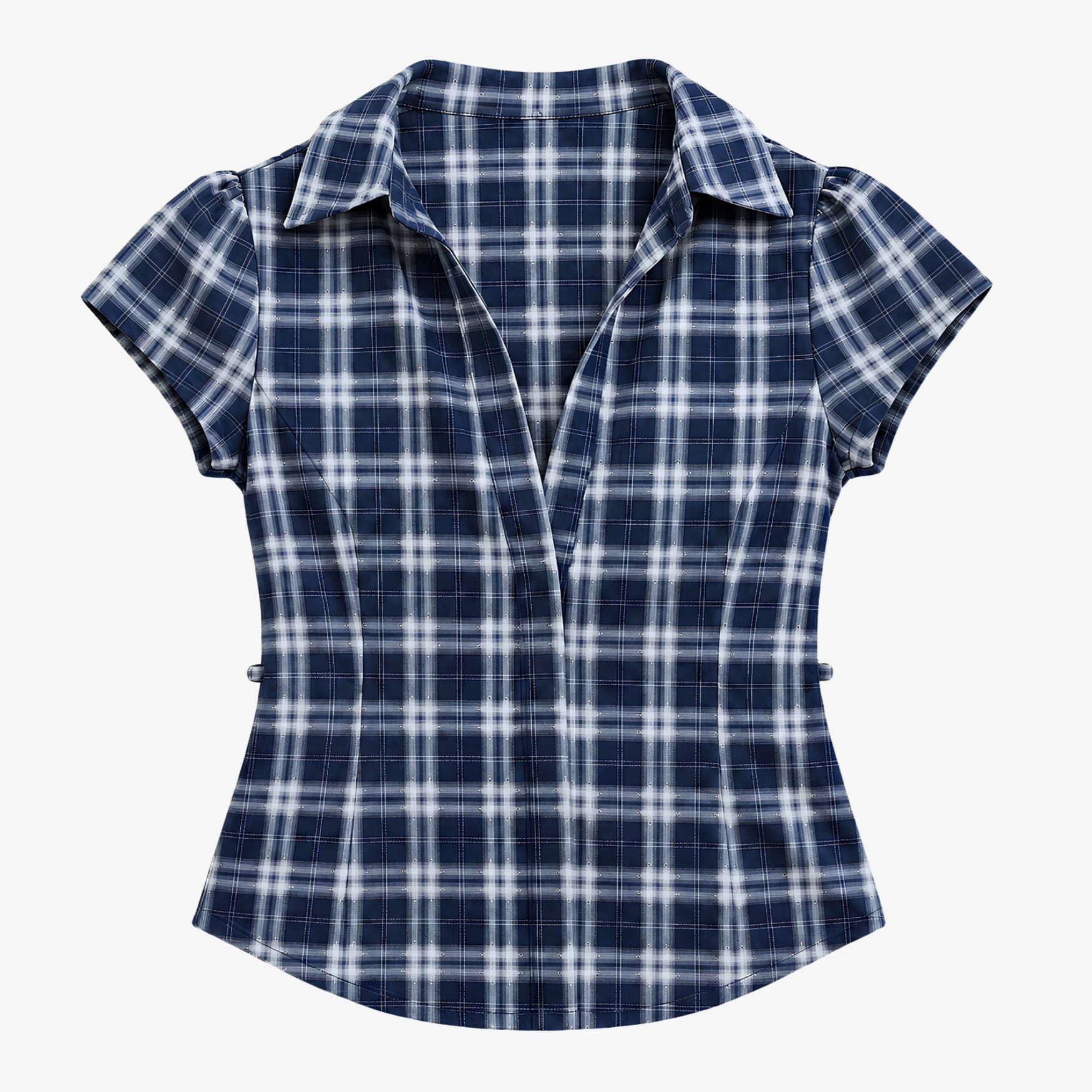 Plaid Short Sleeve Shirt