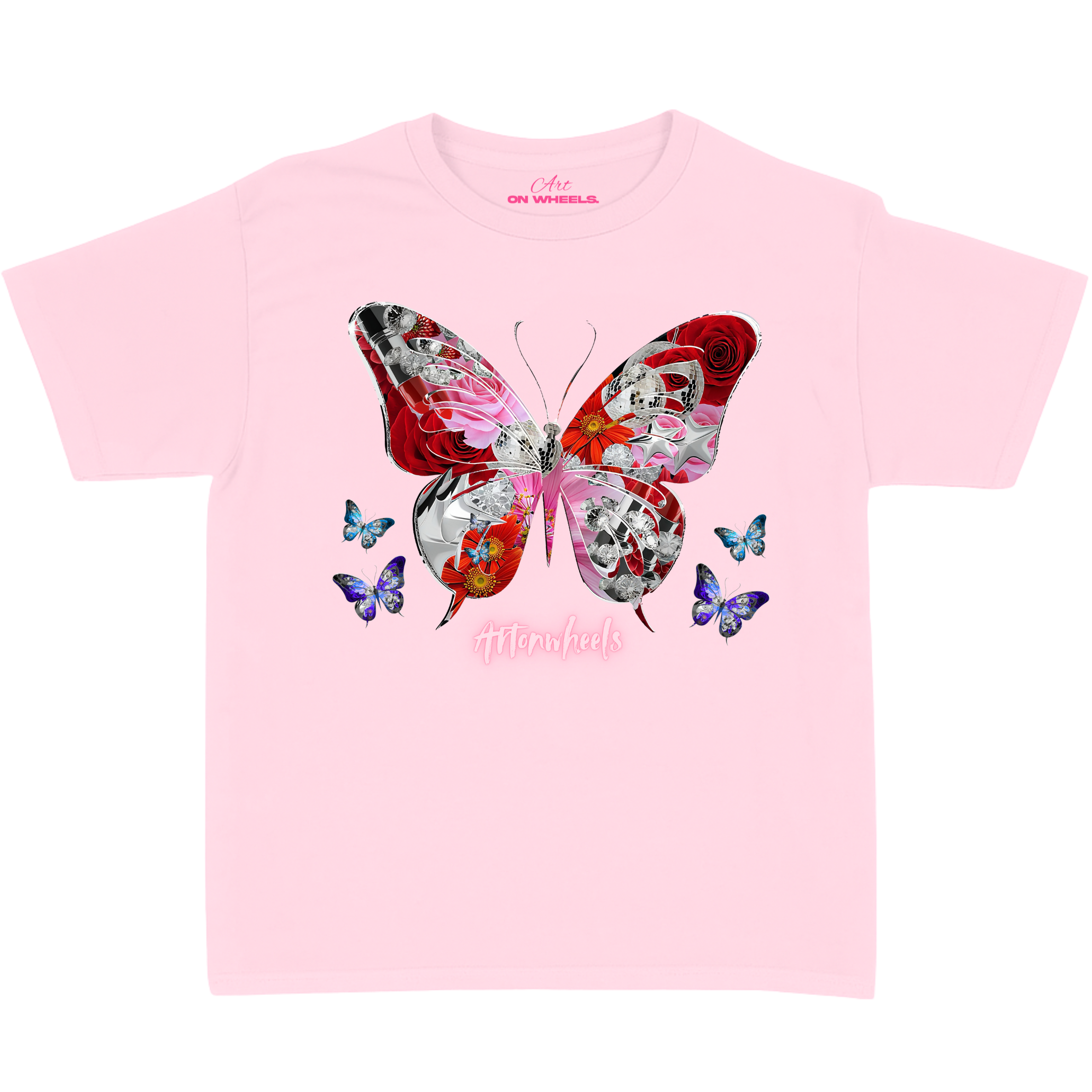Fire Butterfly Baby tee