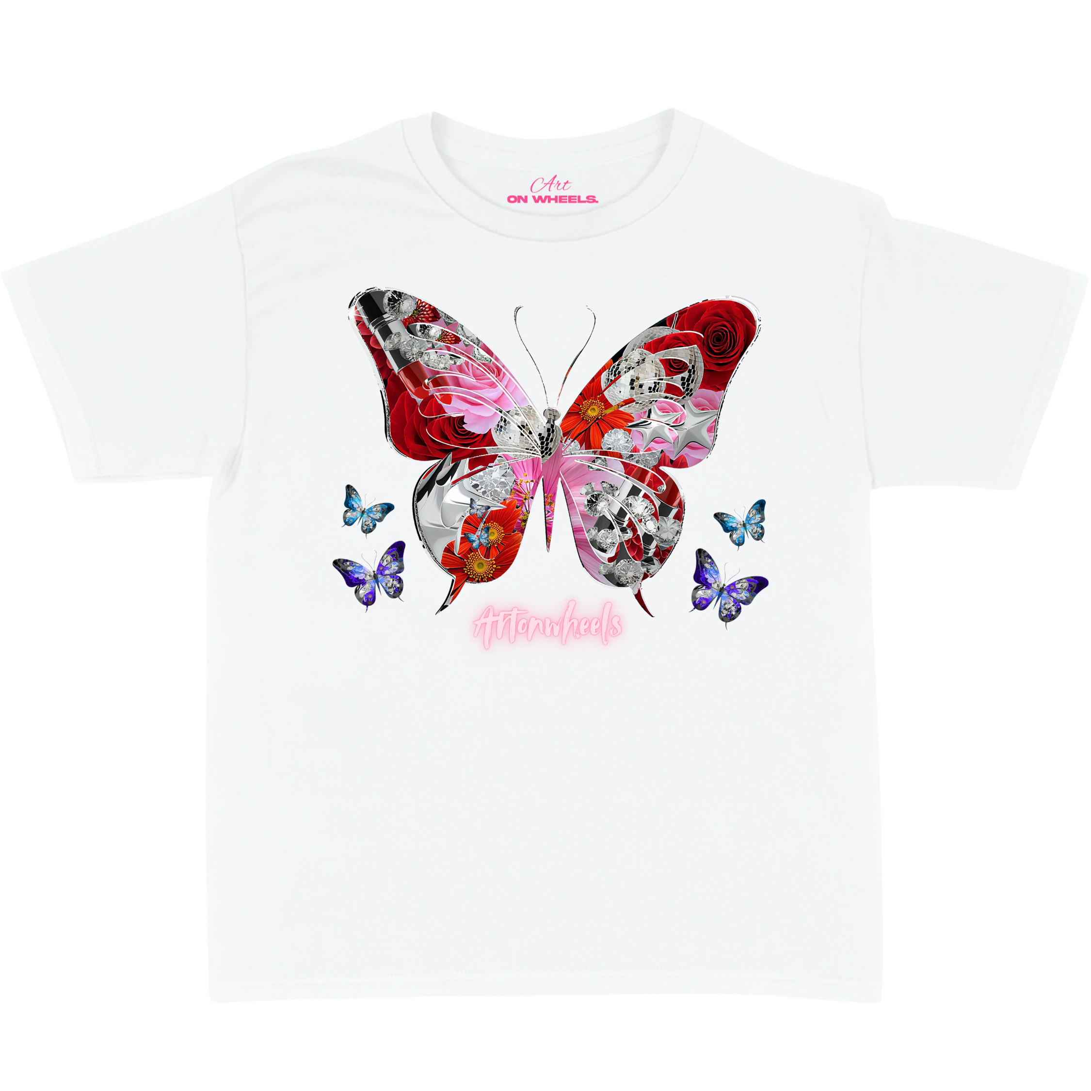 Fire Butterfly Baby tee