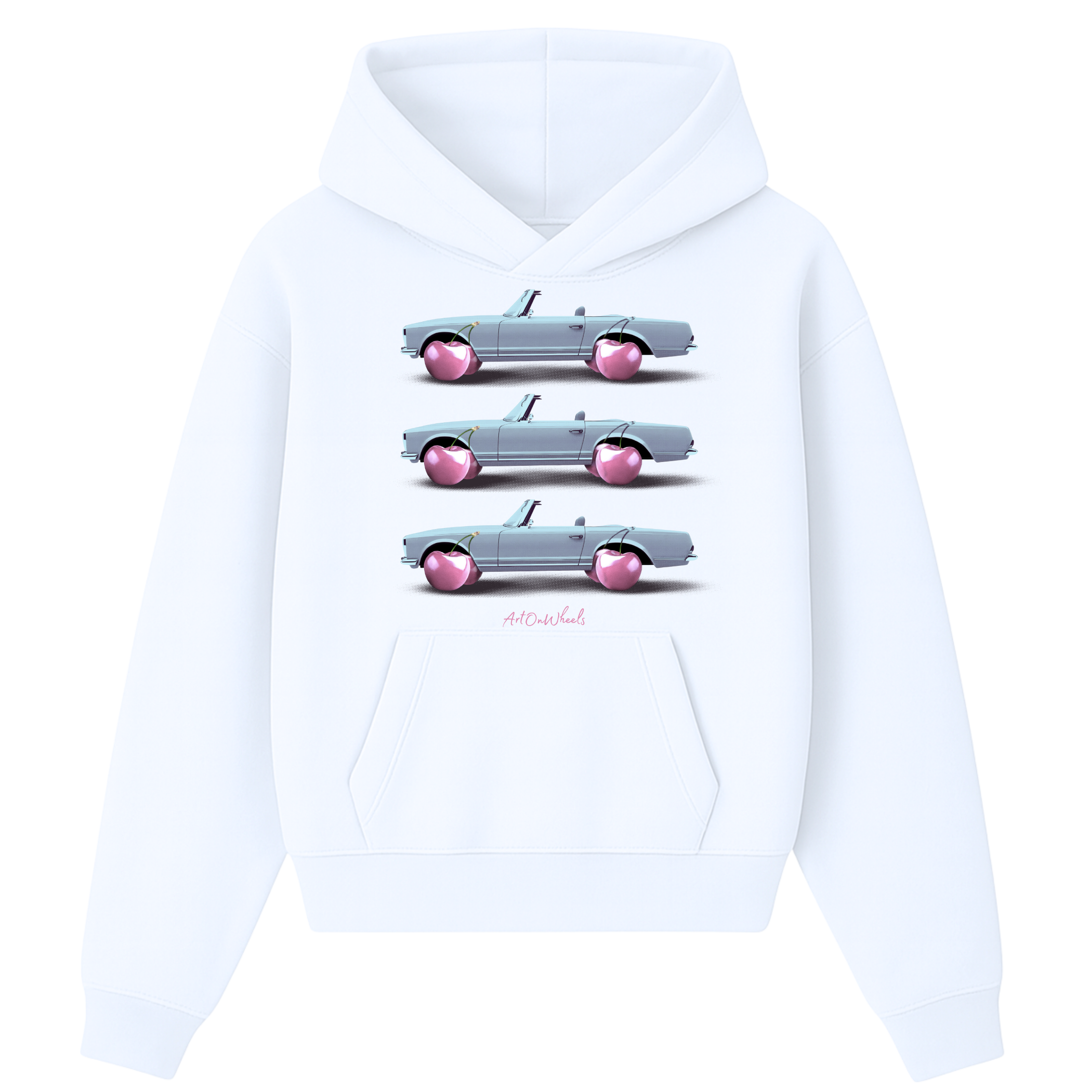 Blue Cherry Ride Hoodie