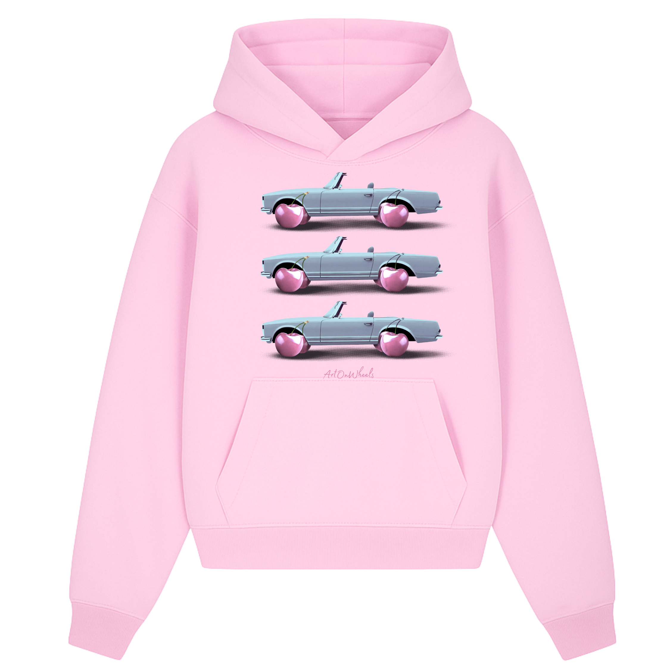 Blue Cherry Ride Hoodie