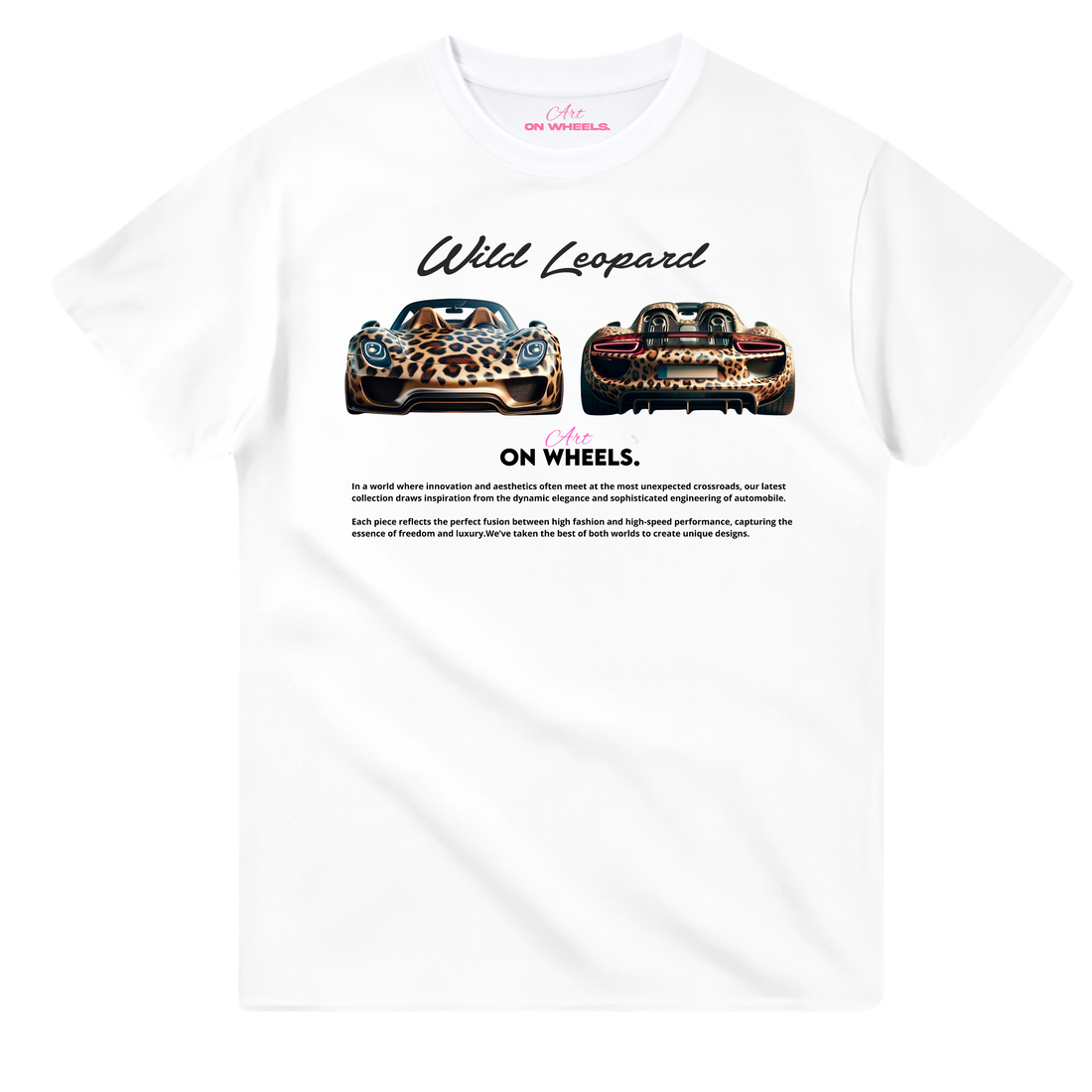 Wild leopard tee
