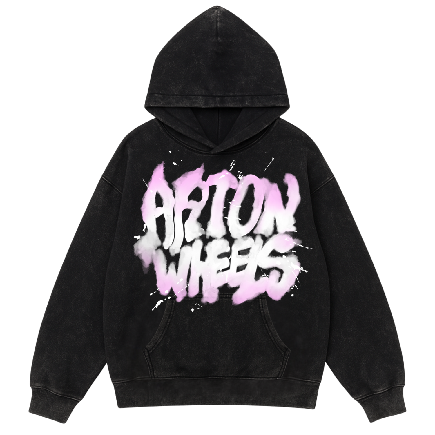 ARTONWHEELS Graff washed hoodie