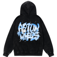 ARTONWHEELS Graff washed hoodie