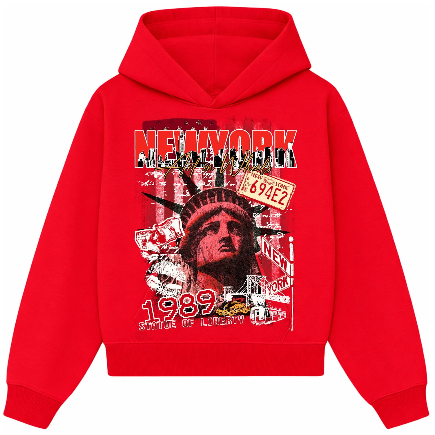 Red NYC Hoodie