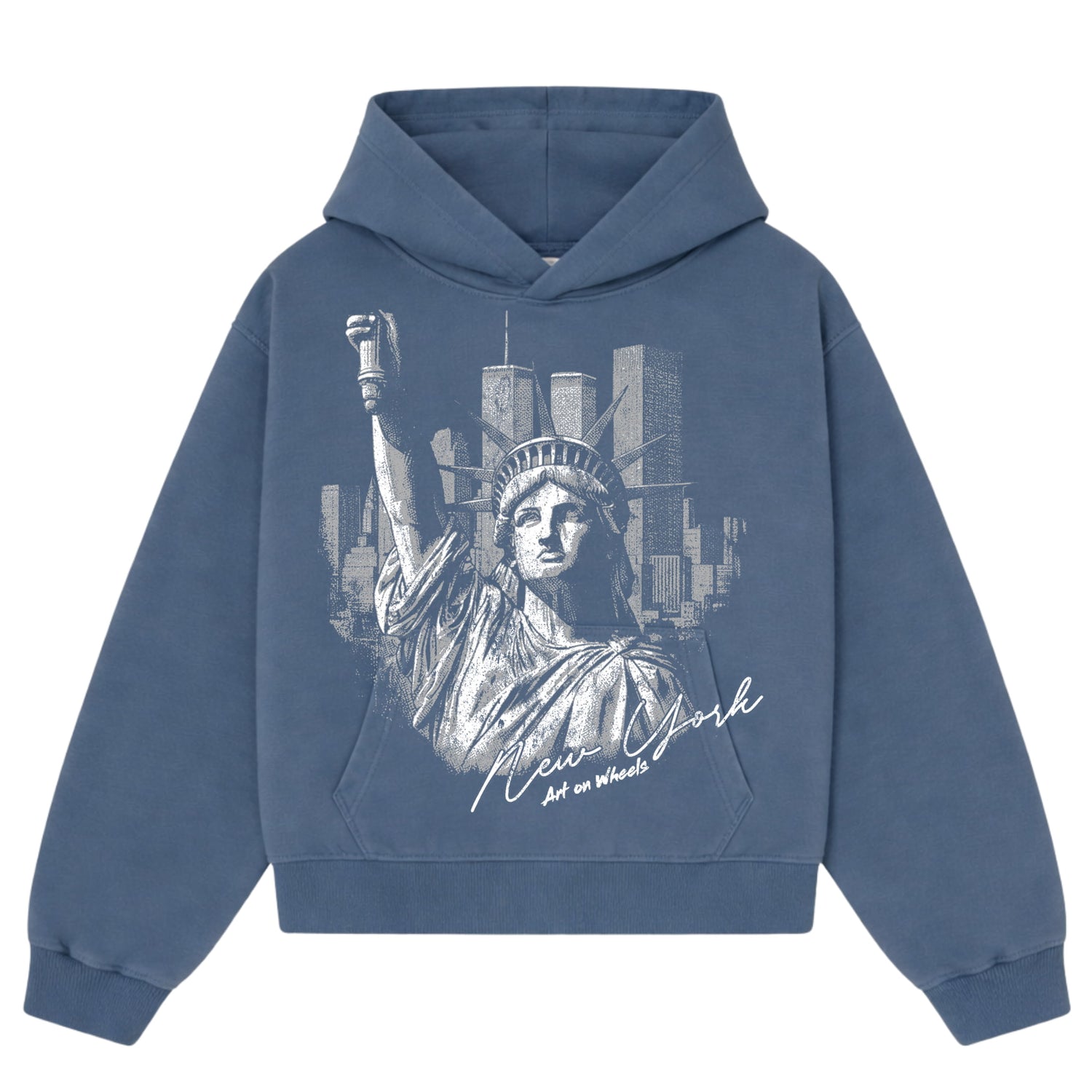 Blue NYC dream hoodie