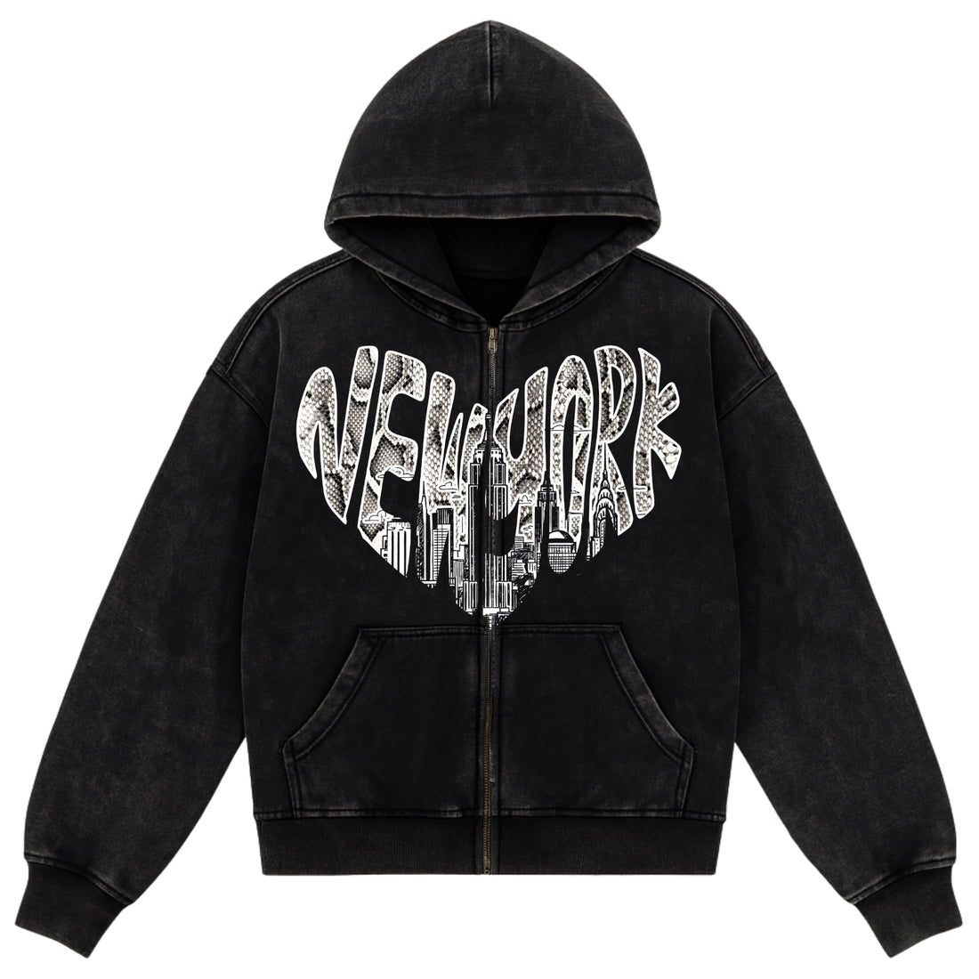 NYC Python Love Zip Hoodie
