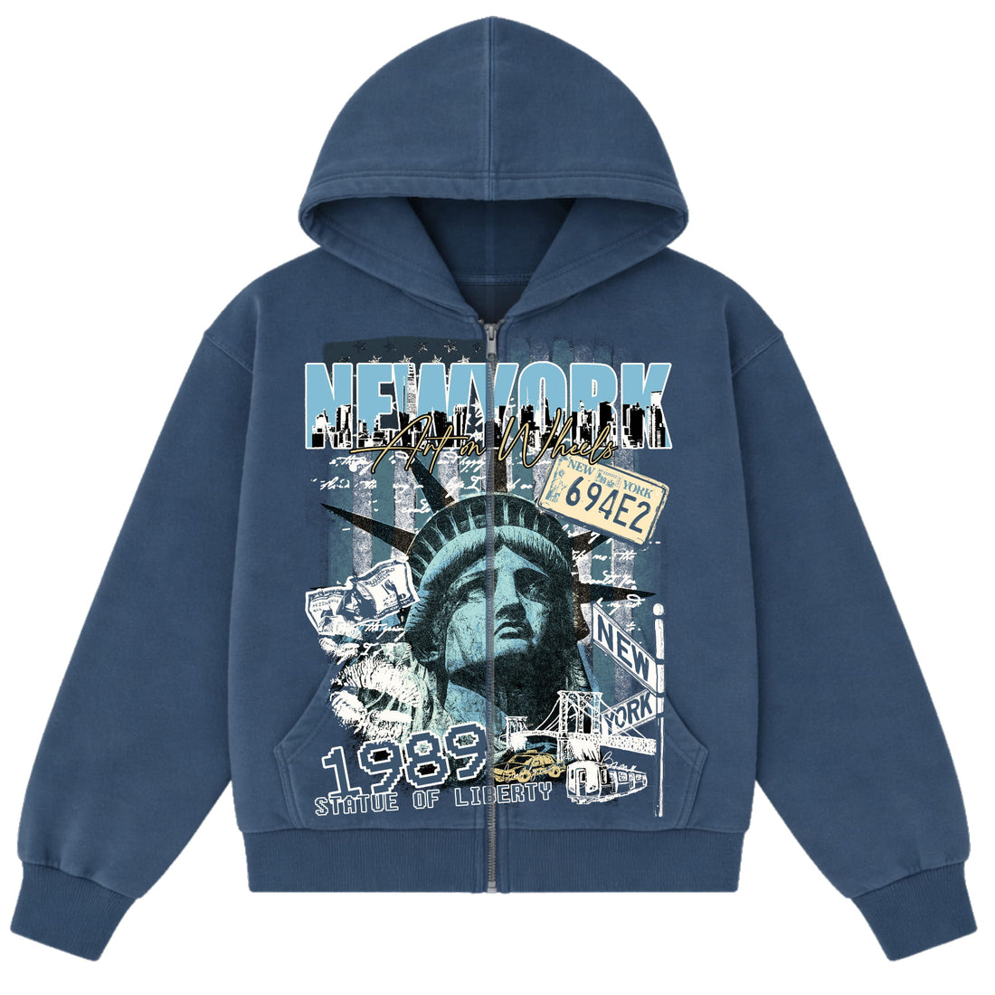 NYC Zip Hoodie