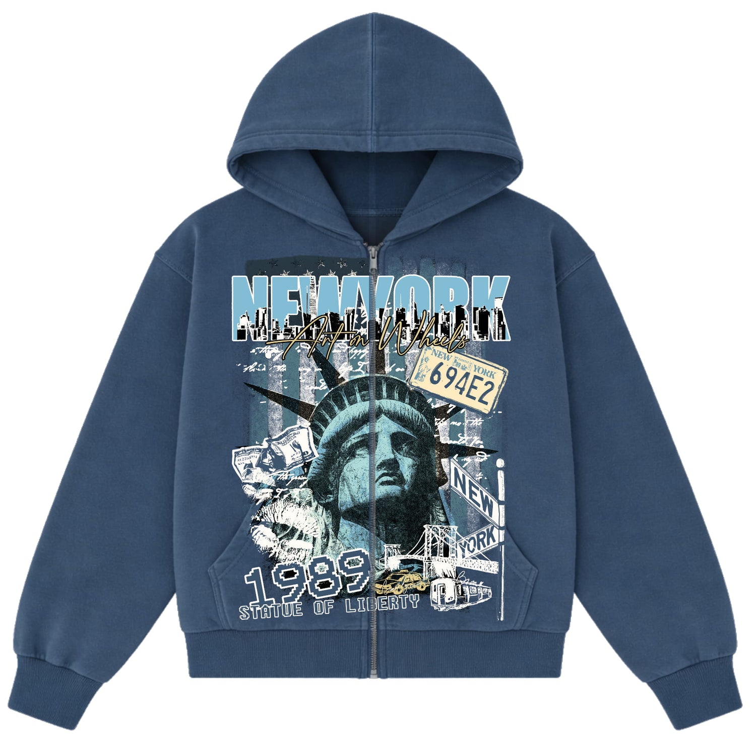 NYC Zip Hoodie