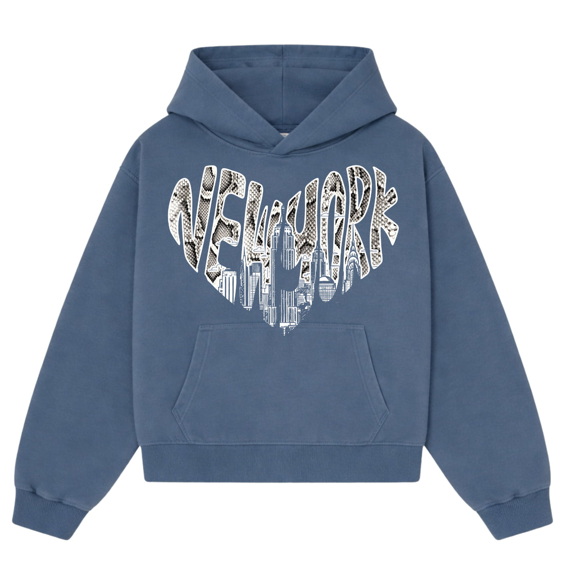 Blue Python Love Hoodie