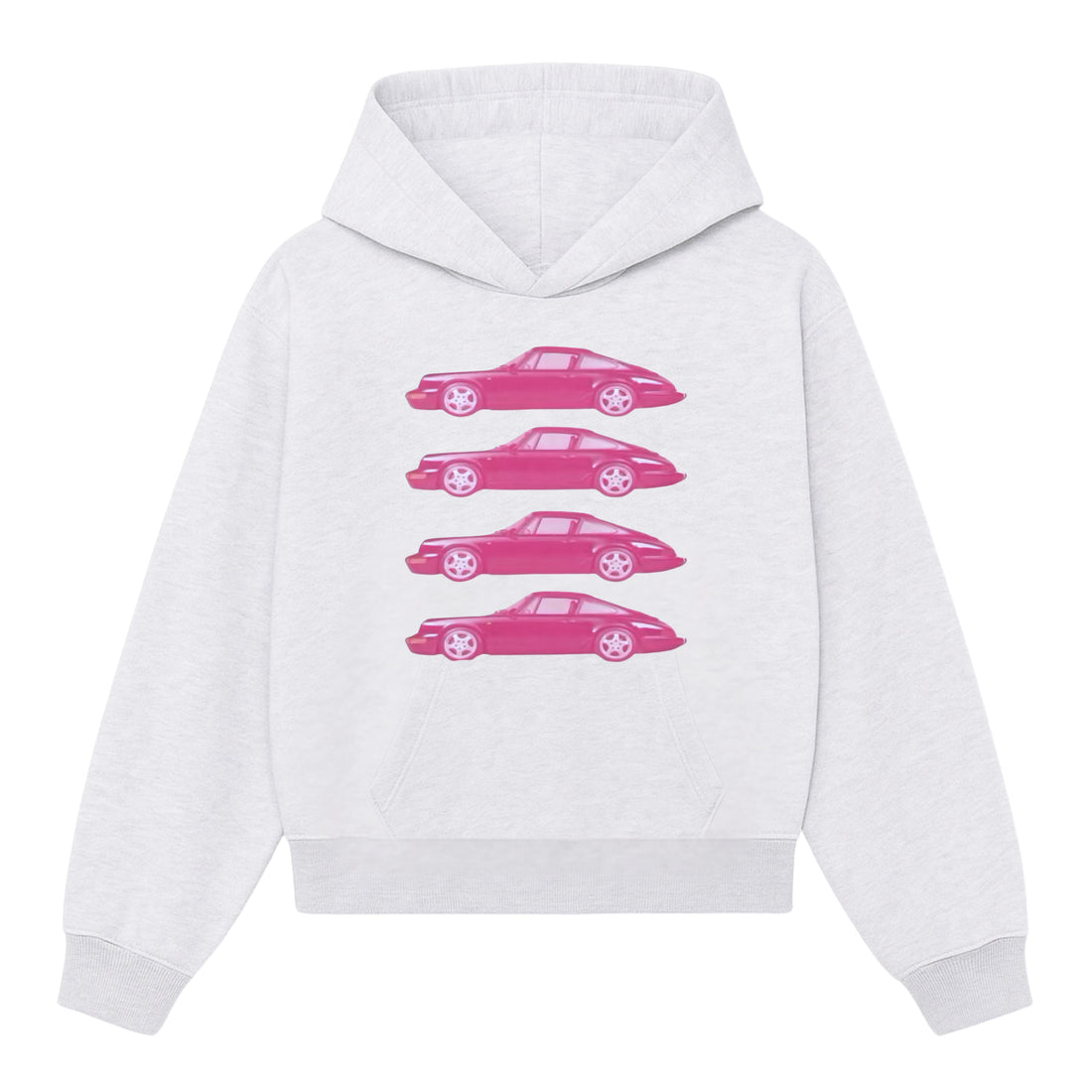 Grey Ruby Car Hoodie