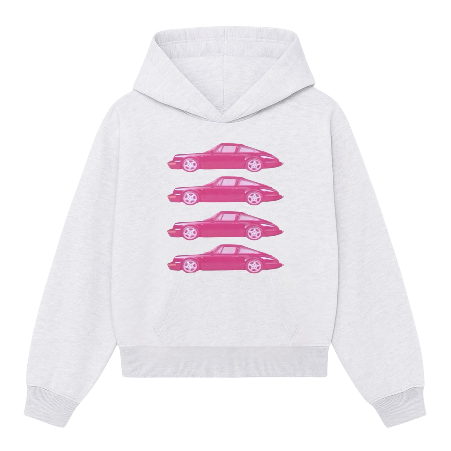 Grey Ruby Car Hoodie