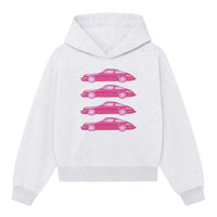 Grey Ruby Car Hoodie