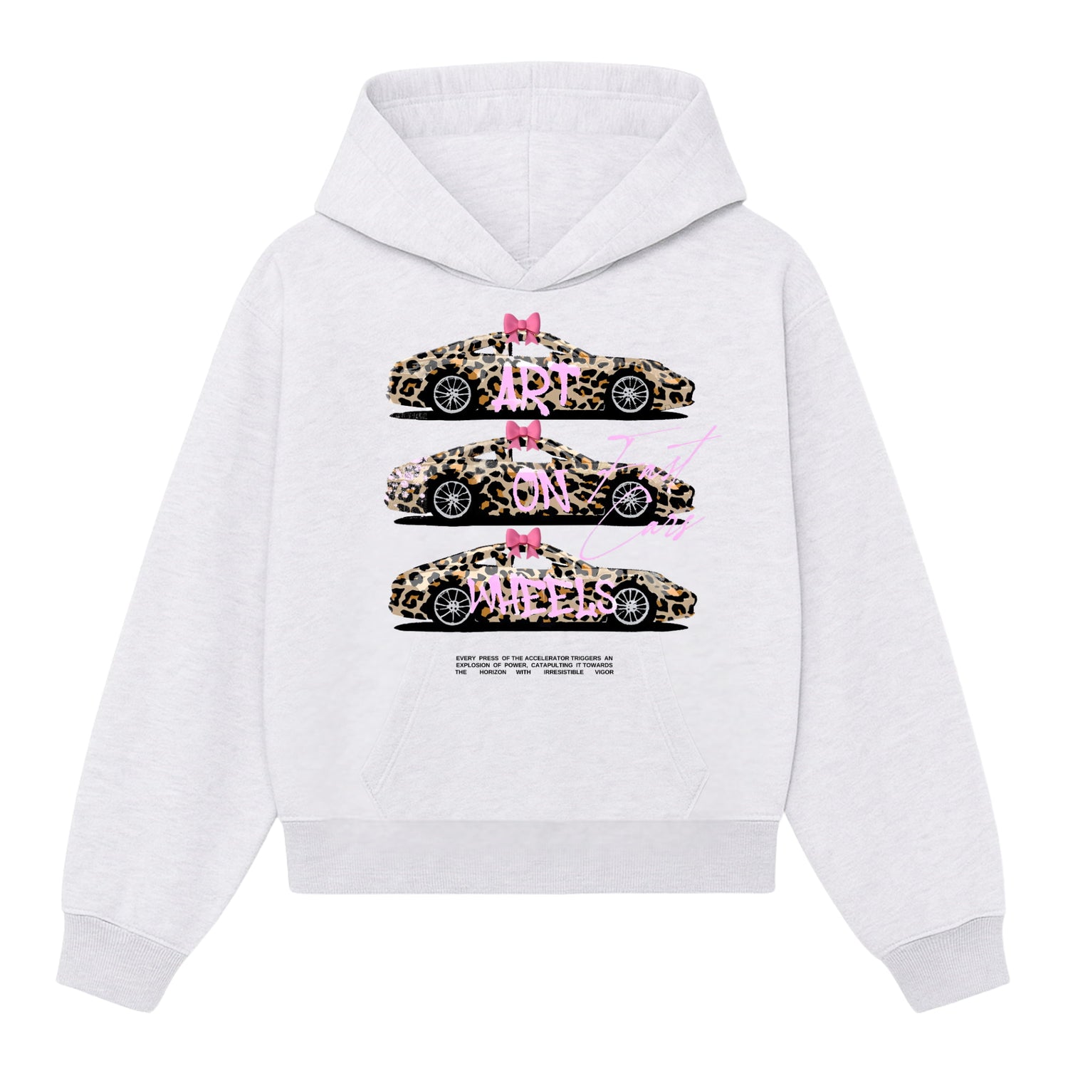 Grey Coquette hoodie