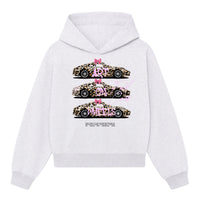 Grey Coquette hoodie