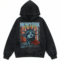 NYC Rhinestone Hoodie