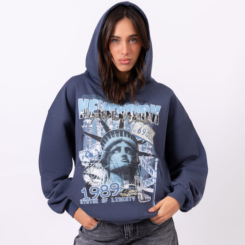Blue NYC Hoodie
