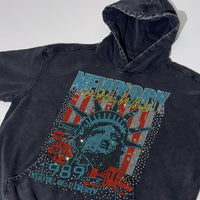 NYC Rhinestone Hoodie