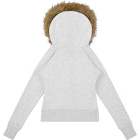 Wild Deer Slim Faux Fur Hoodie