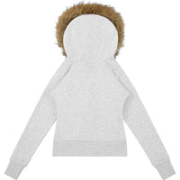 Icon Slim Faux Fur Hoodie