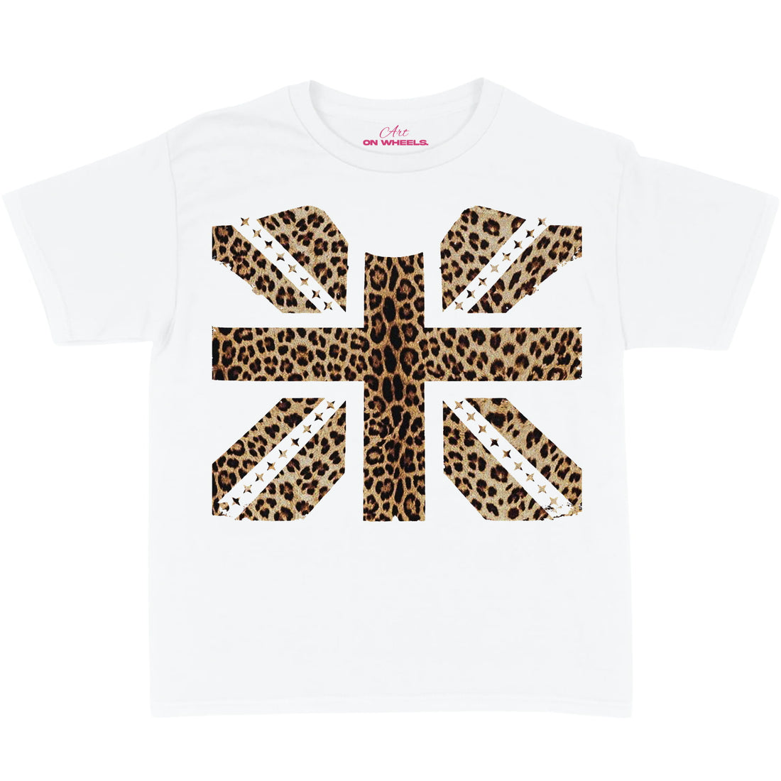 Leopard Flag Baby Tee