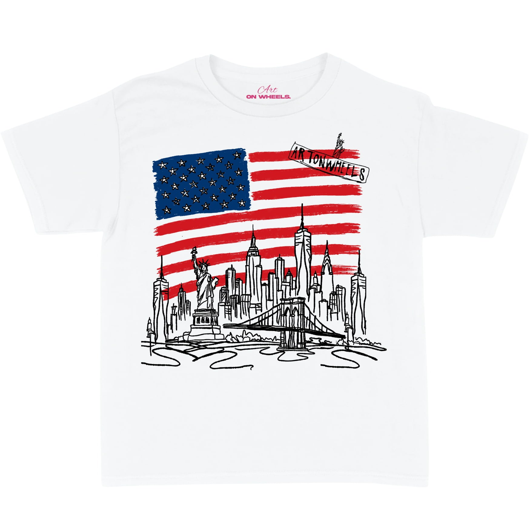 NYC Graff Baby Tee