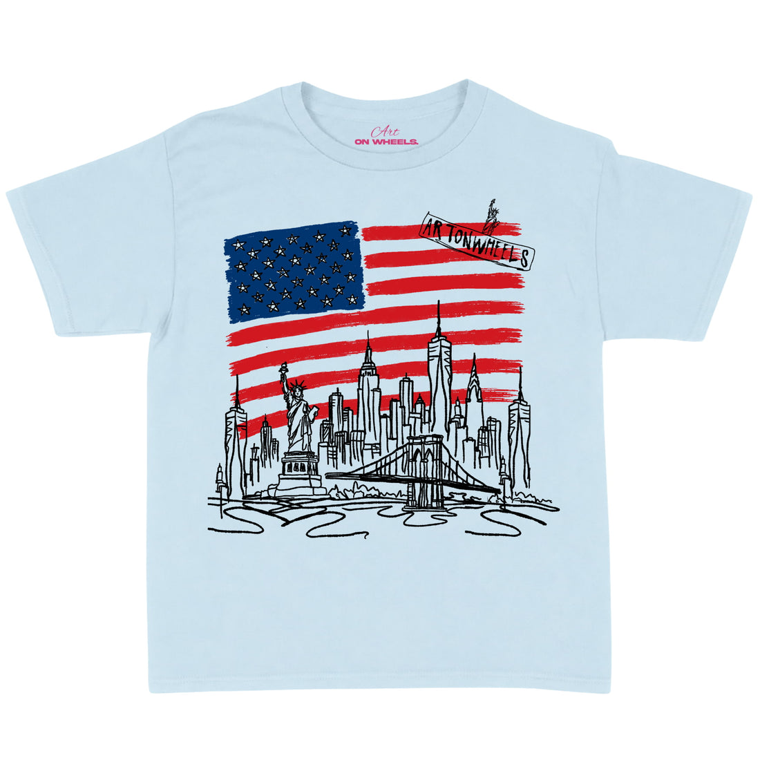 NYC Graff Baby Tee
