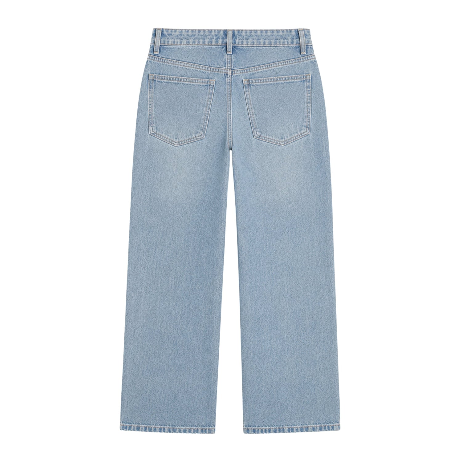 Low Rise Rhinestone Wings Jean