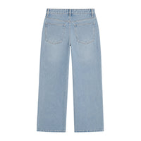 Low Rise Rhinestone Wings Jean