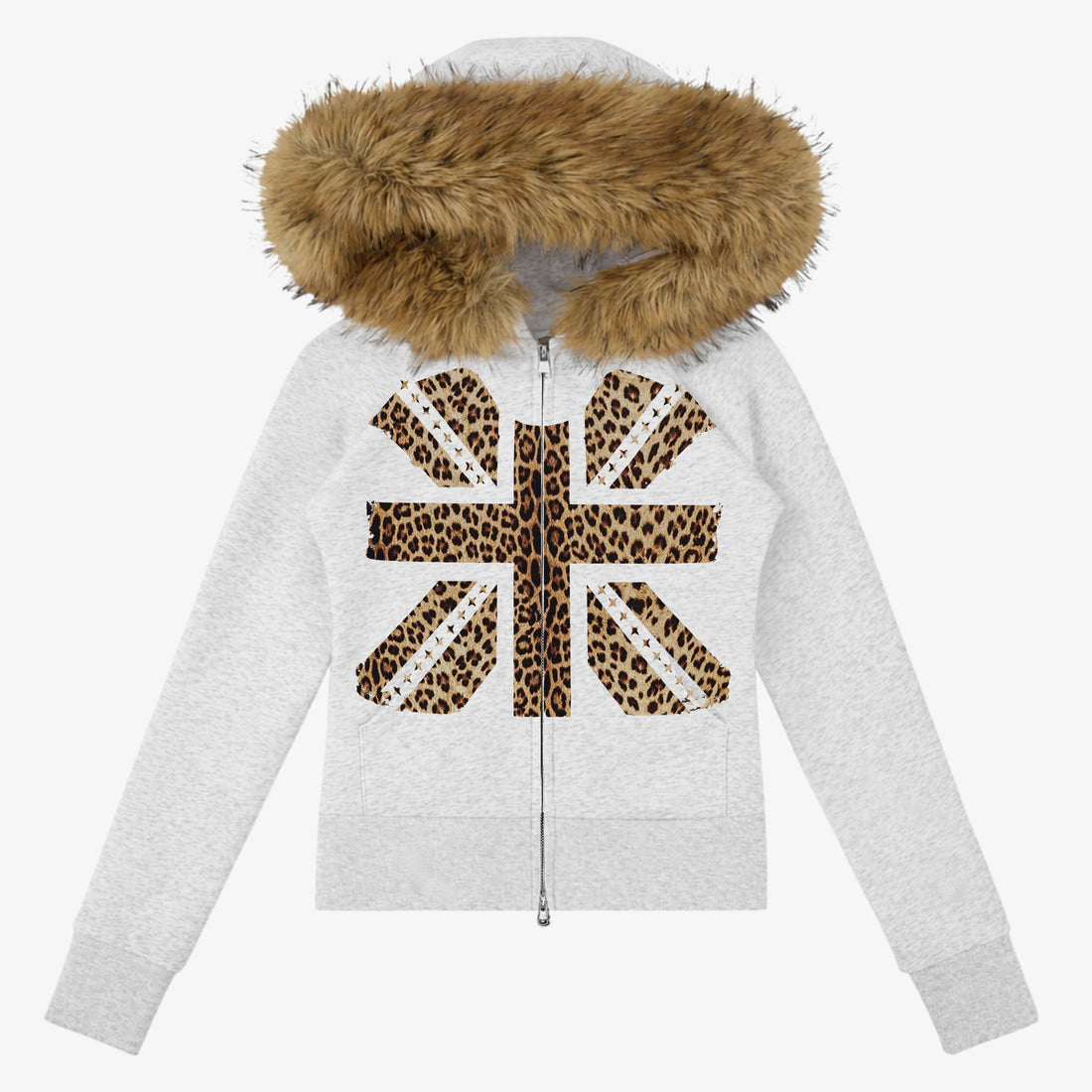 Leopard Fur Hoodie