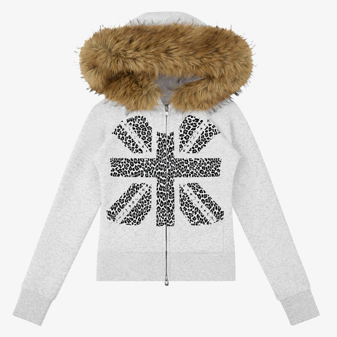 Leopard Fur Hoodie