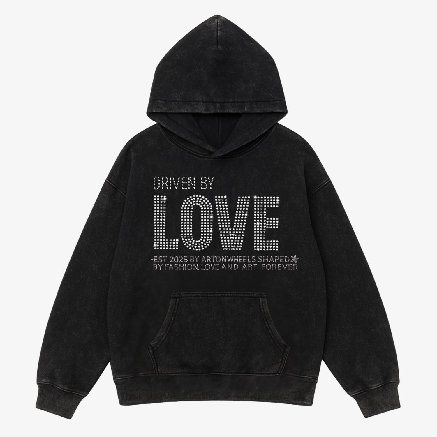 LOVE Rhinestone Hoodie