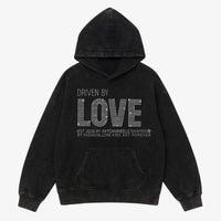 LOVE Rhinestone Hoodie