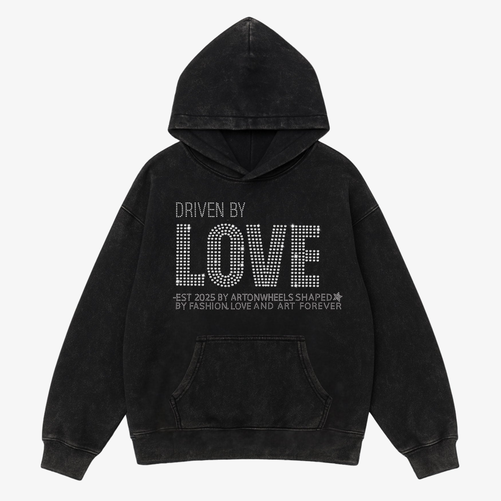 LOVE Rhinestone Hoodie