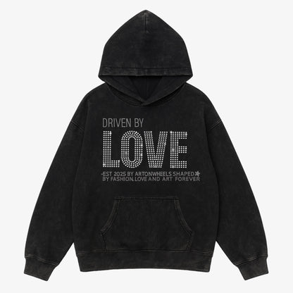 LOVE Rhinestone Hoodie