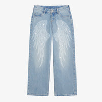 Angel Rhinestone Jean
