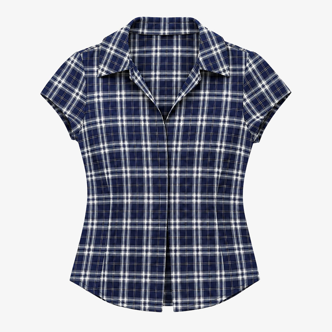 Plaid Short Sleeve Shirt