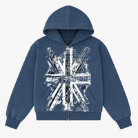 Urban Crown Zip Hoodie