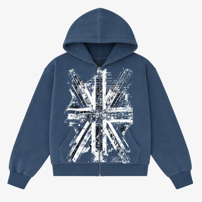 Urban Crown Zip Hoodie