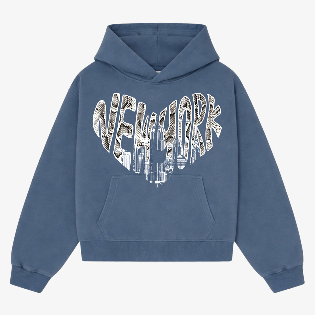 Blue Python Love Hoodie