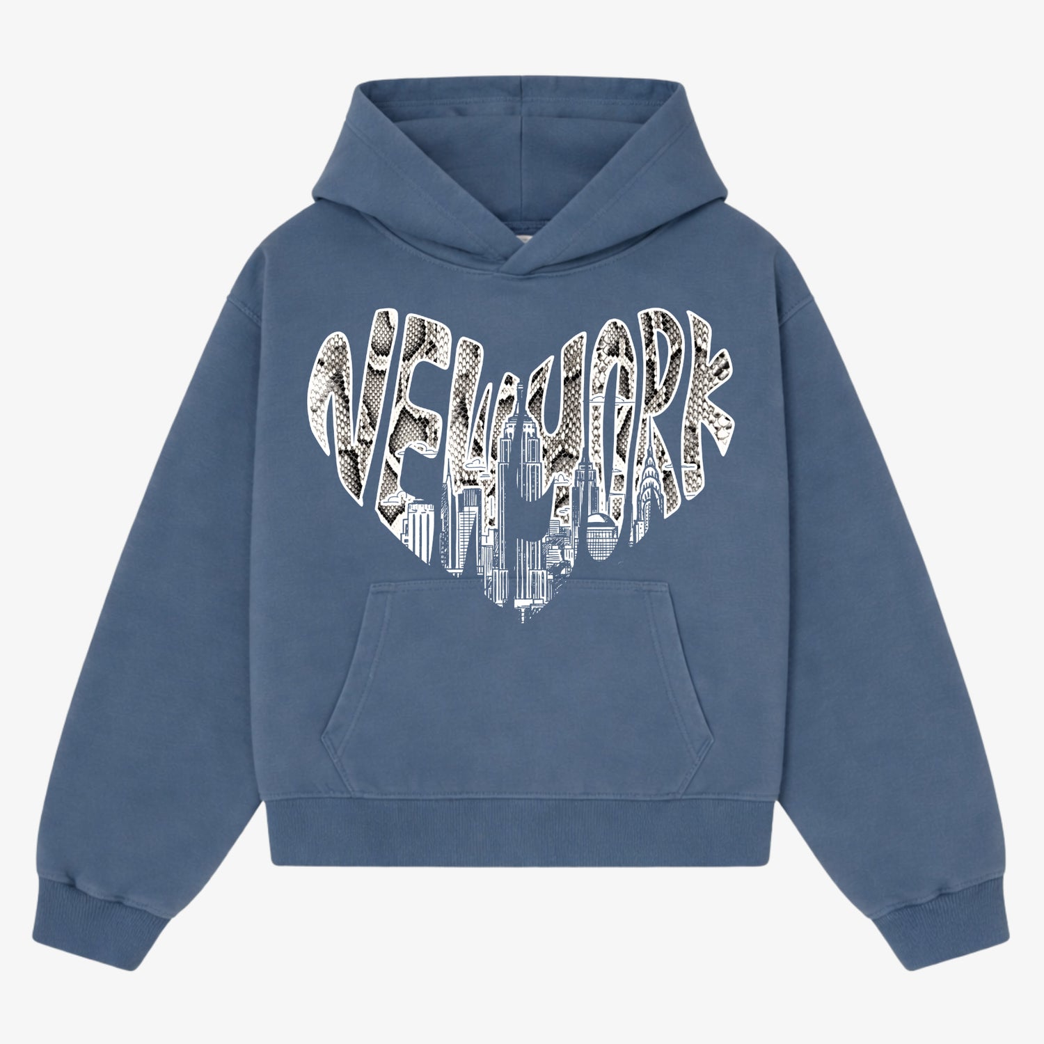 Blue Python Love Hoodie